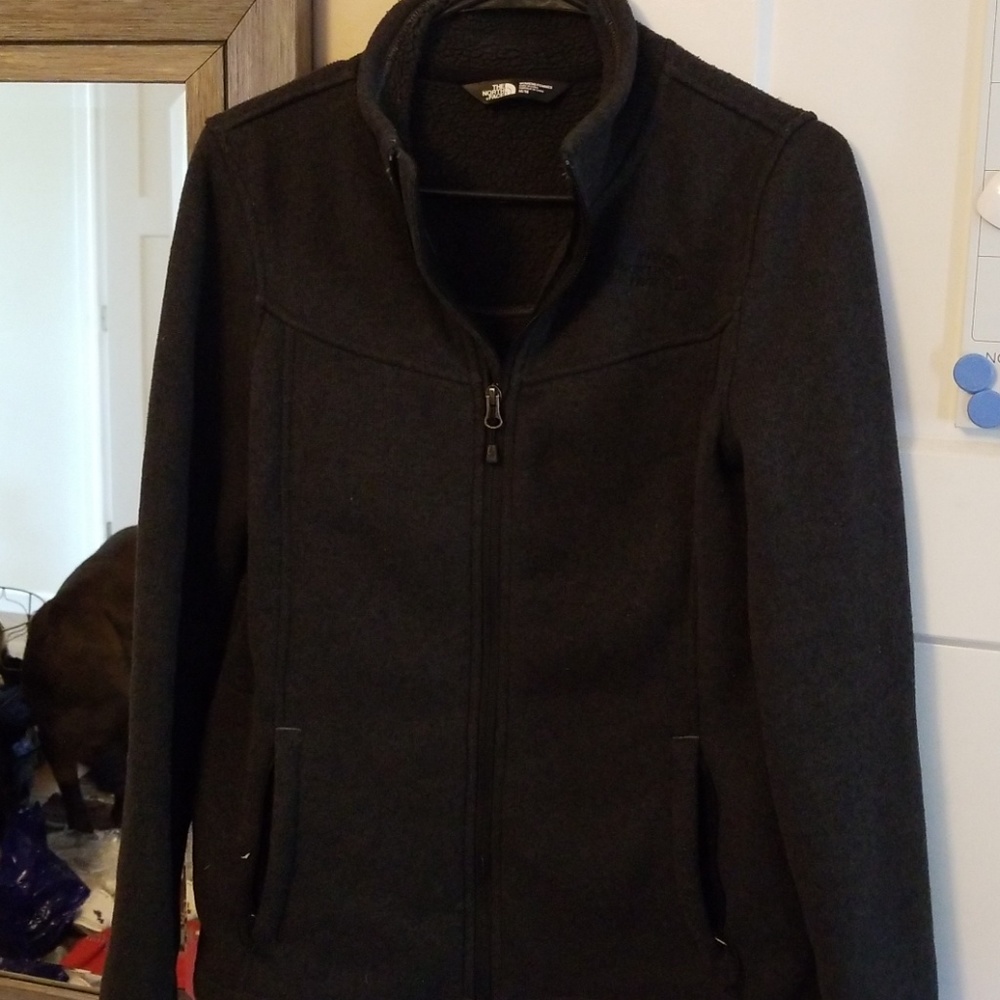 North Face zip up jacket